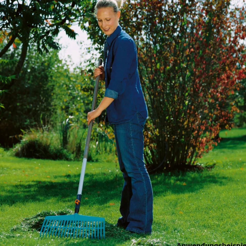 GARDENA combisystem-Rechenbesen mit 22 Zinken