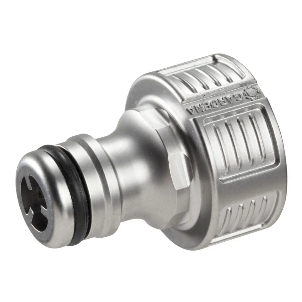 GARDENA Premium Hahnverbinder G1/2" 21 mm aus Metall