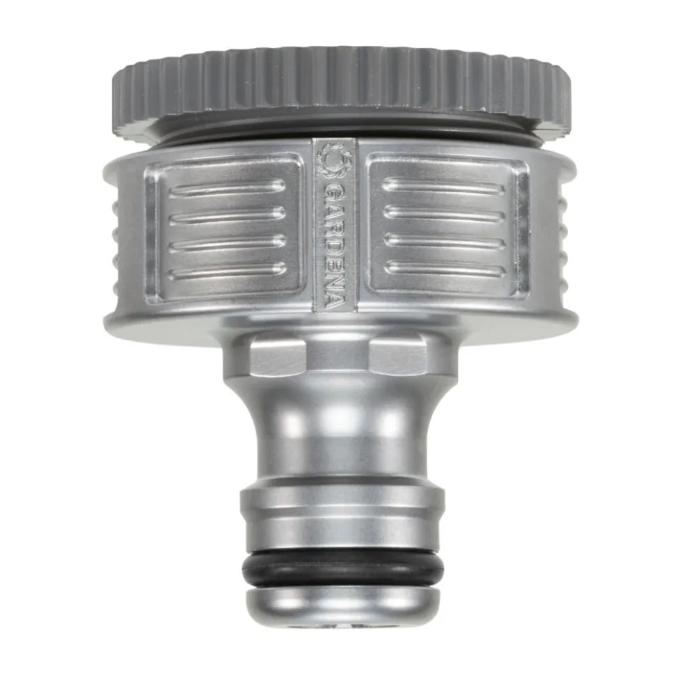 GARDENA Premium Hahnverbinder G1" 33,3 mm aus Metall