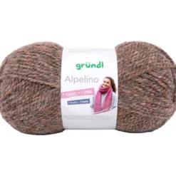 Garn Alpelino 100g kastanie-meliert