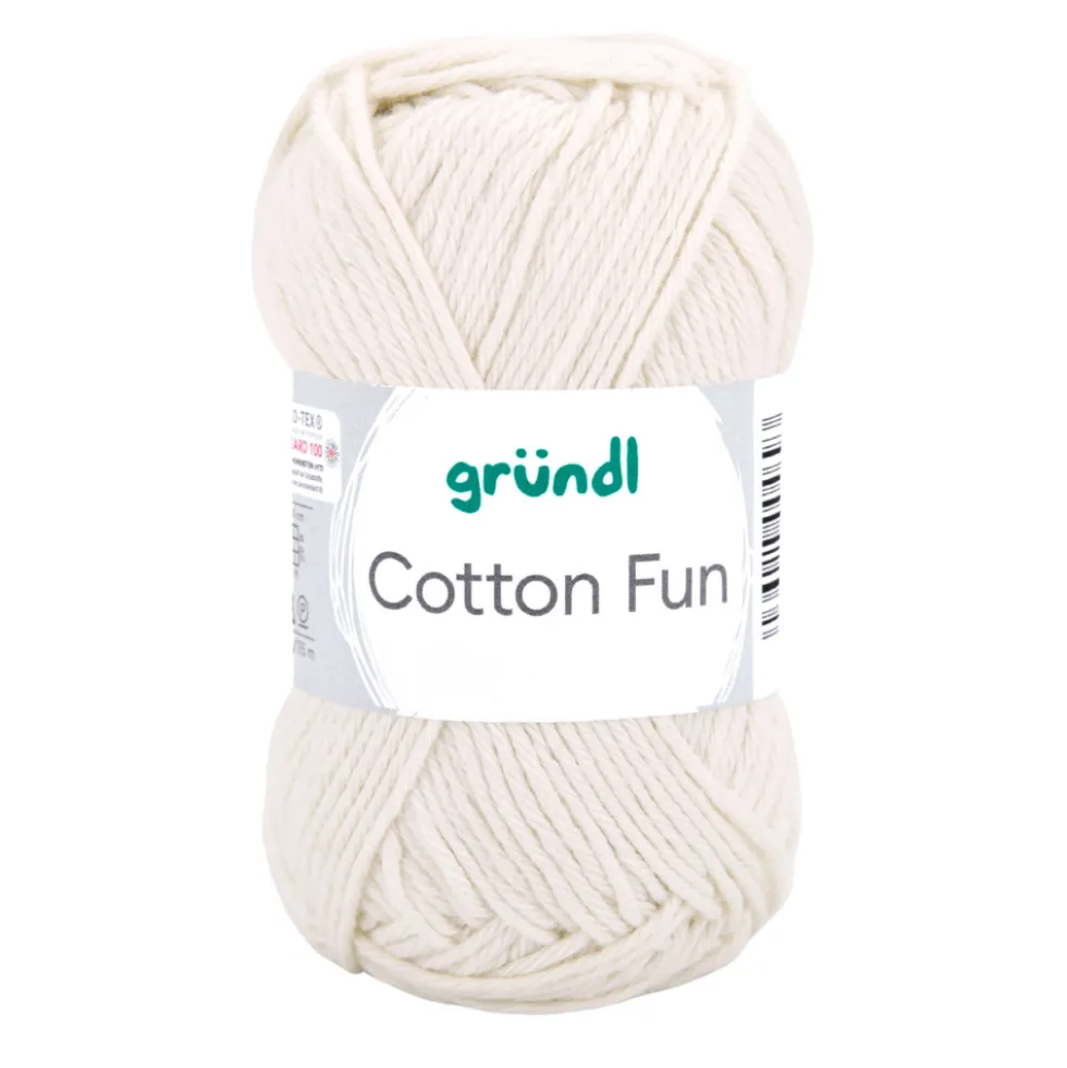 Garn Cotton Fun 50 g creme