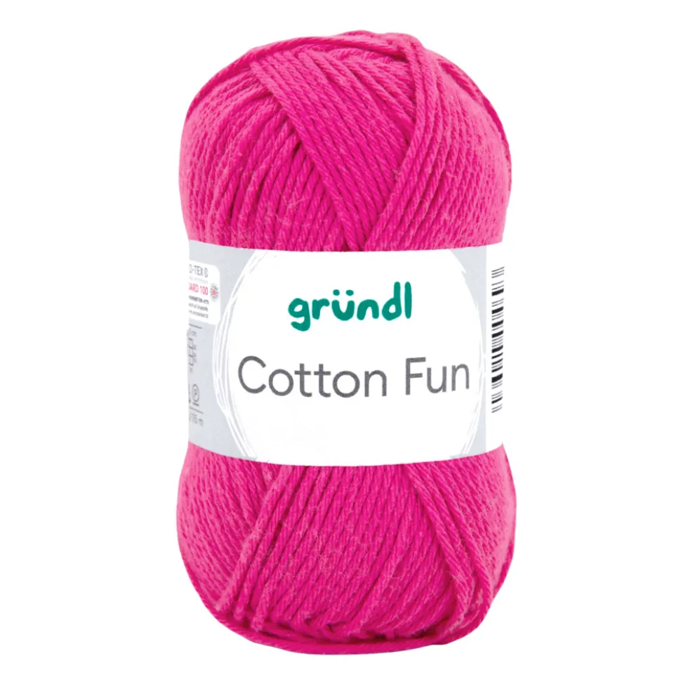 Garn Cotton Fun 50 g fuchsia