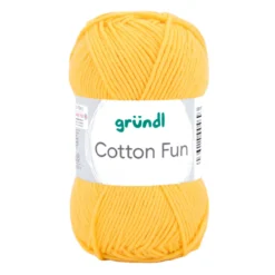 Garn Cotton Fun 50 g maisgelb