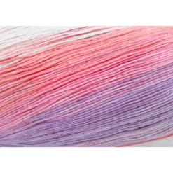 Garn Cotton Quick 100 g, creme-rosa-lila-flieder