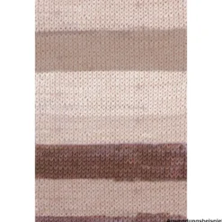 Garn Cotton Quick 100 g, natur-braun-beige