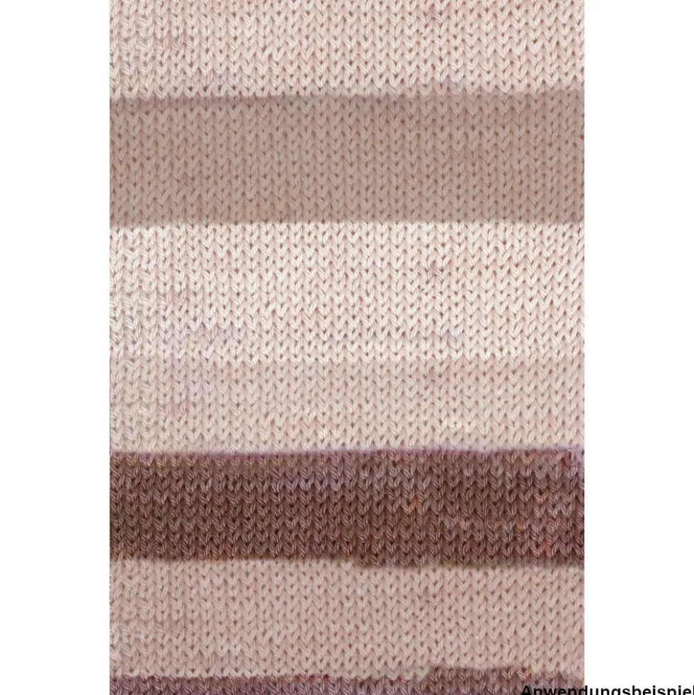 Garn Cotton Quick 100 g, natur-braun-beige
