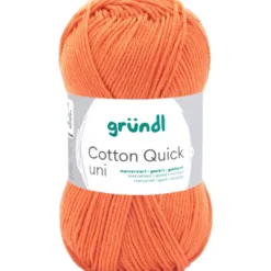 Garn Cotton Quick uni 50 g mandarine