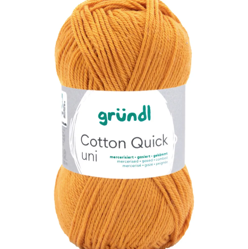 Garn Cotton Quick uni 50 g senf