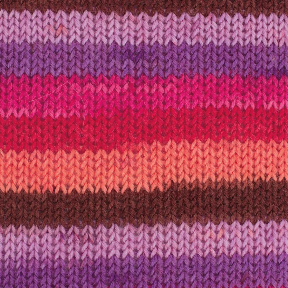 Garn Hot Socks color 50 g berry mix