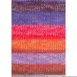 Garn Hot Socks Madena 4-fach tutti-frutti-mix 100g