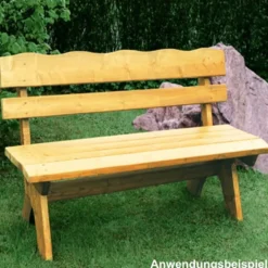 Gartenbank Freital 2-Sitzer, Kiefer massiv