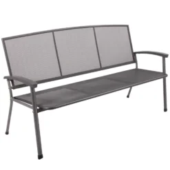 Gartenbank Rivo 3-Sitzer Metall 171x65x92 cm