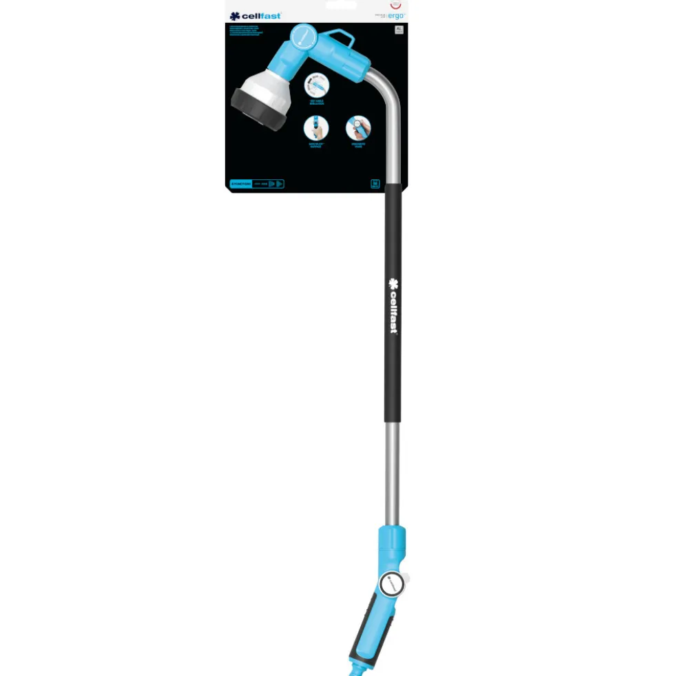 Gartenbrause Gießßstab ERGO™, regulierbar 4-Funktionen, 81 cm