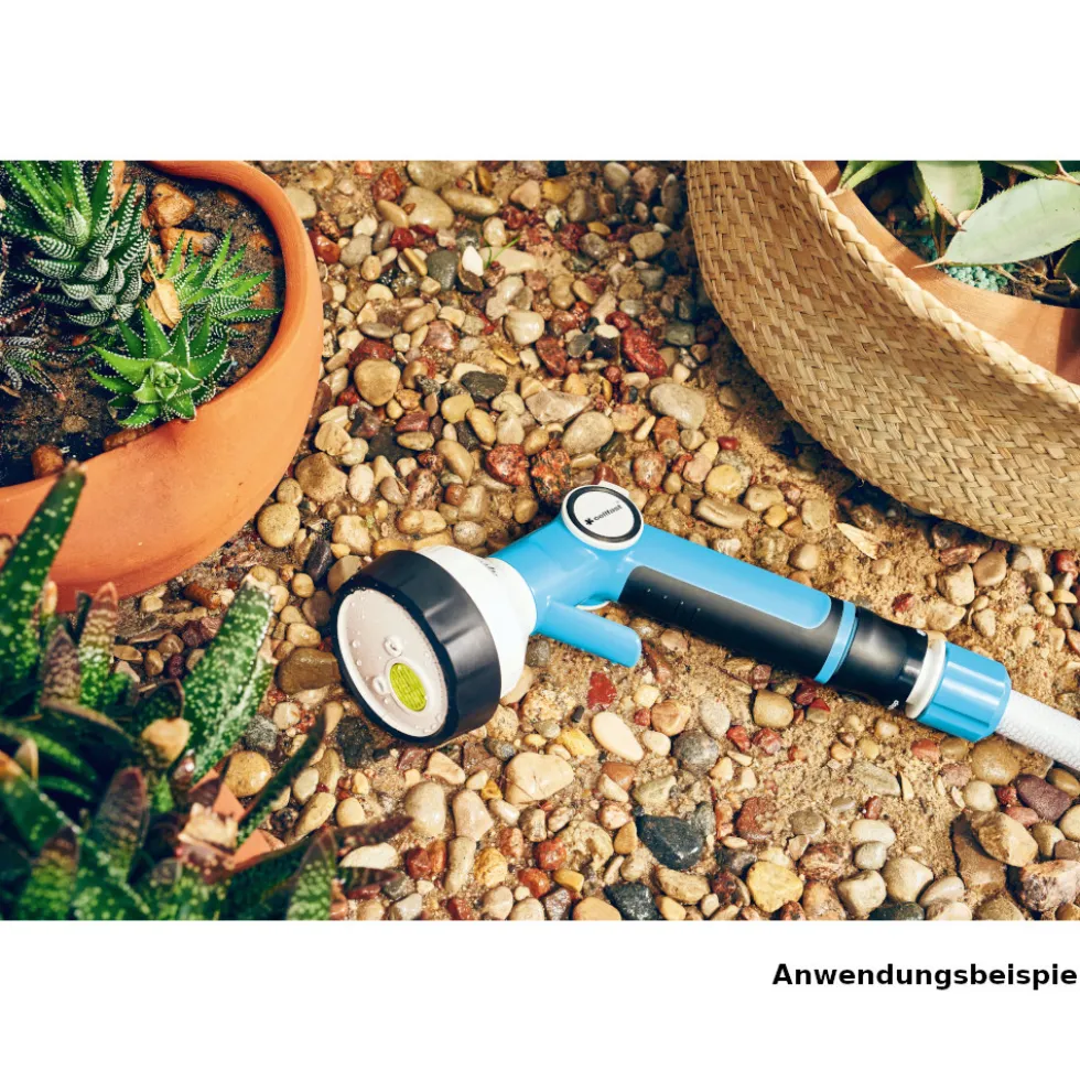 Gartenbrausen-Set ERGO™ 4-teilig, 1/2" - 5/8", mit 4-Funktions-Brause