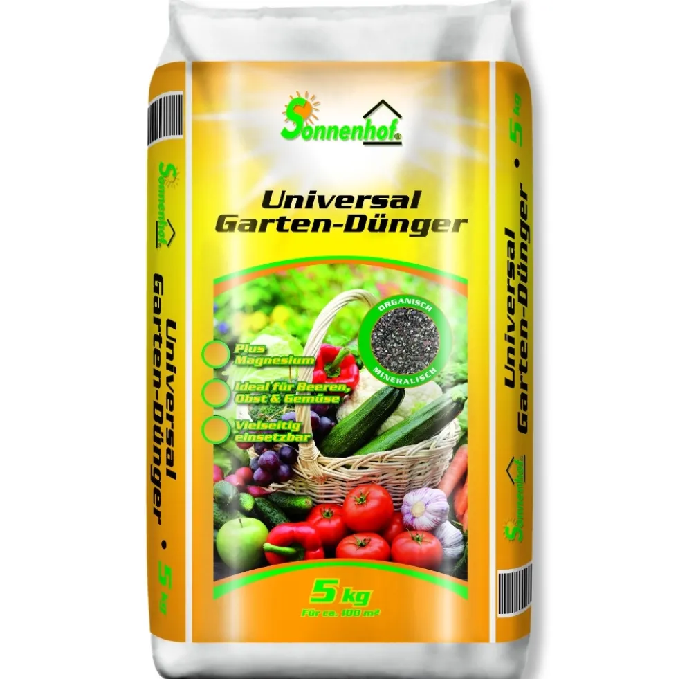 Gartendünger 7-5-8-2 organisch-mineralisch 5 kg