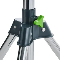 Gartendusche aus Aluminium mit Stativ, höhenverstellbar