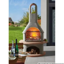 Gartengrillkamin