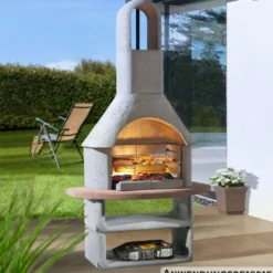 Gartengrillkamin "Cortina"
