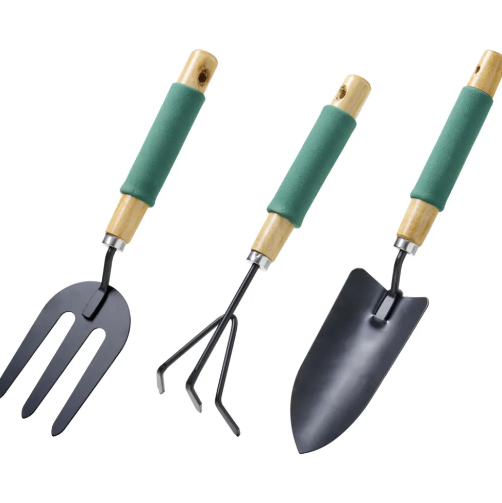 Gartenkleingeräte-Set 3-teilig