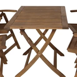 Gartenmöbel-Set Maracana 5-teilig, Akazienholz geölt