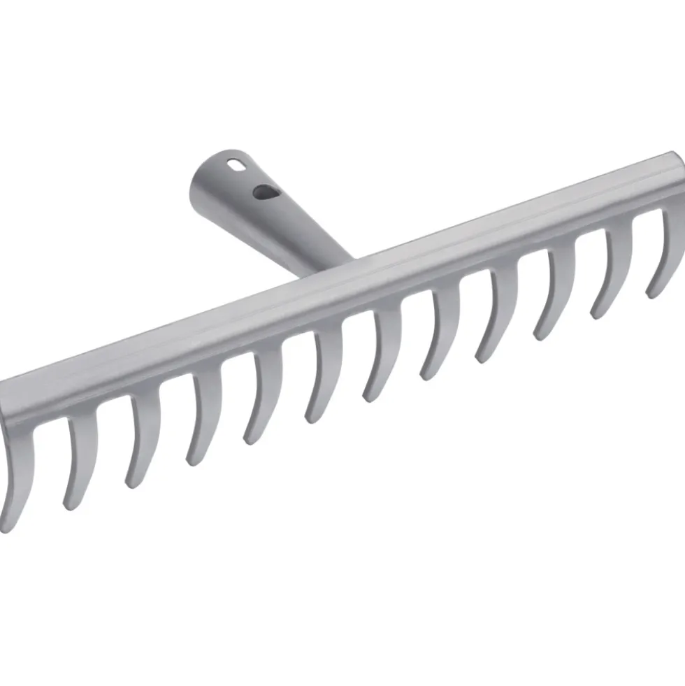 Gartenrechen 12 Zinken 300 mm aus Stahl