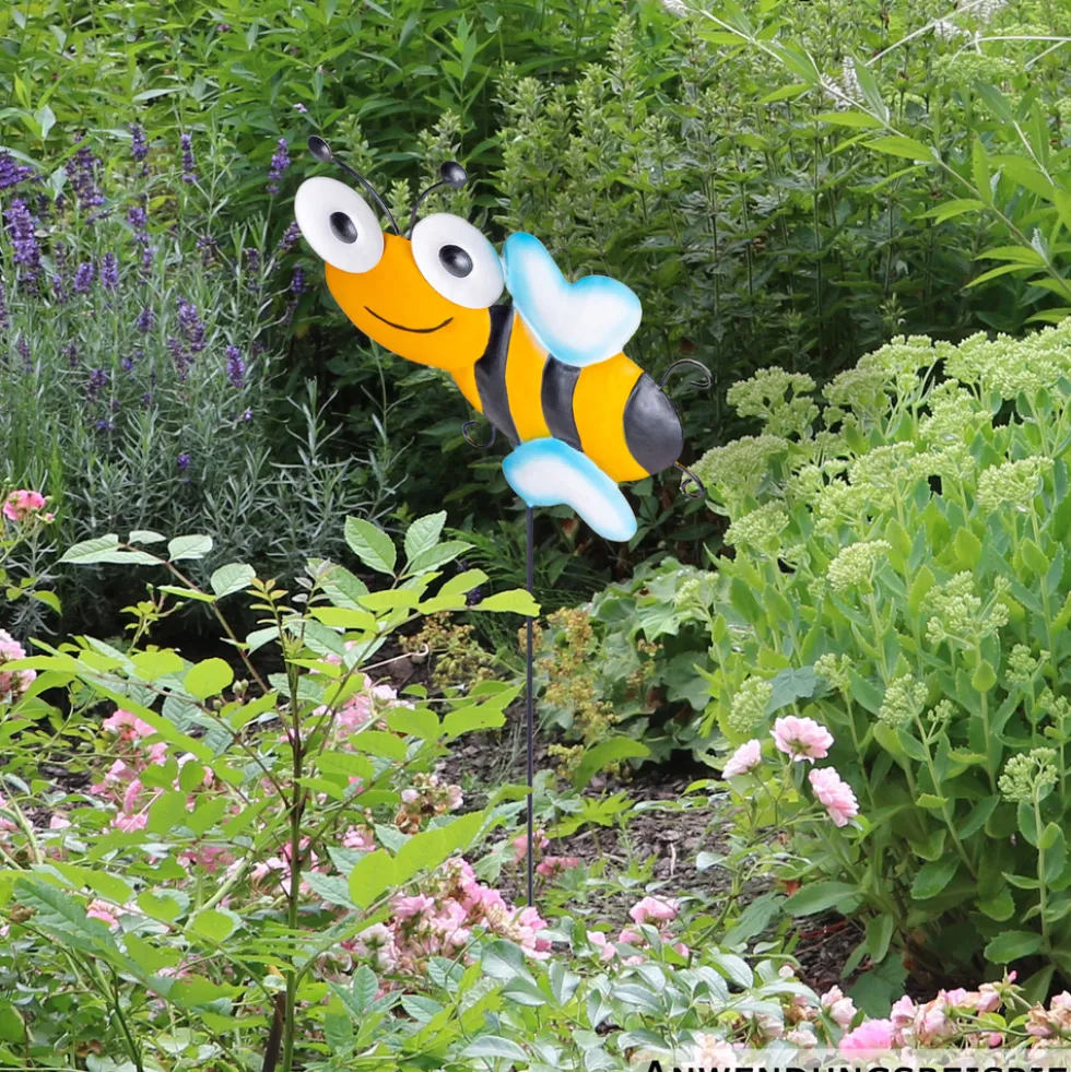 Gartenstecker 60 cm mit Tiermotiv - sortiert