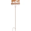 Gartenstecker "Willkommen" ca. 120 cm hoch in Rost-Optik