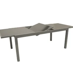 Gartentisch ausziehbar, 180/240x100x74cm Aluminiumgestell
