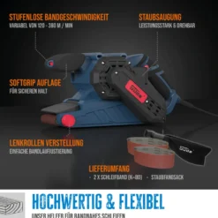 Güde® Bandschleifer BS 76-900 E