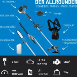 Güde® Benzin-Multifunktionsgerät GPS 1001 4in1