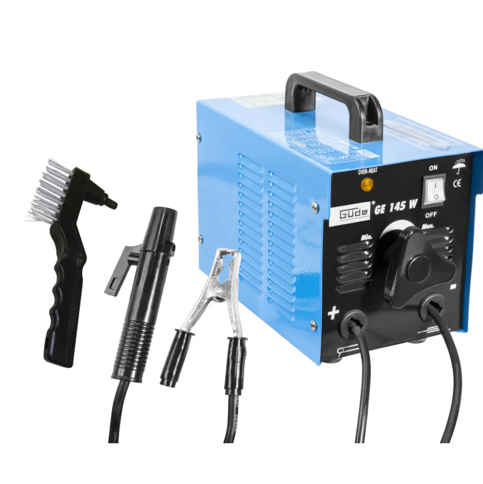 Güde® Elektrodenschweißgerät GE 145 mit Zubehör