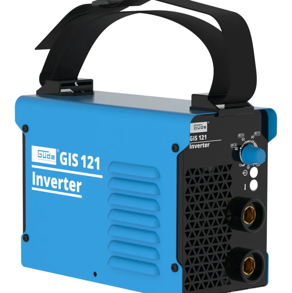 Güde® Elektrodenschweißgerät GIS 121 mit Zubehör B-Ware