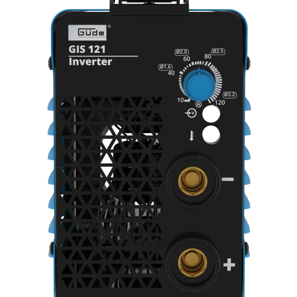 Güde® Elektrodenschweißgerät GIS 121 mit Zubehör B-Ware