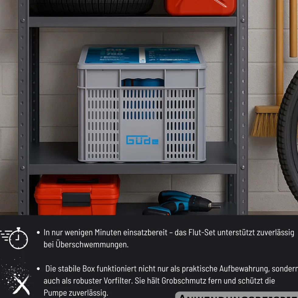 Güde® Hochwasser Flut-Set 750
