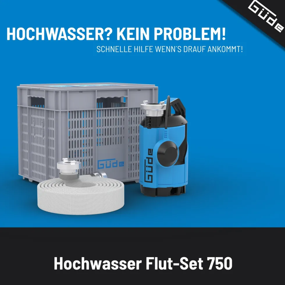 Güde® Hochwasser Flut-Set 750