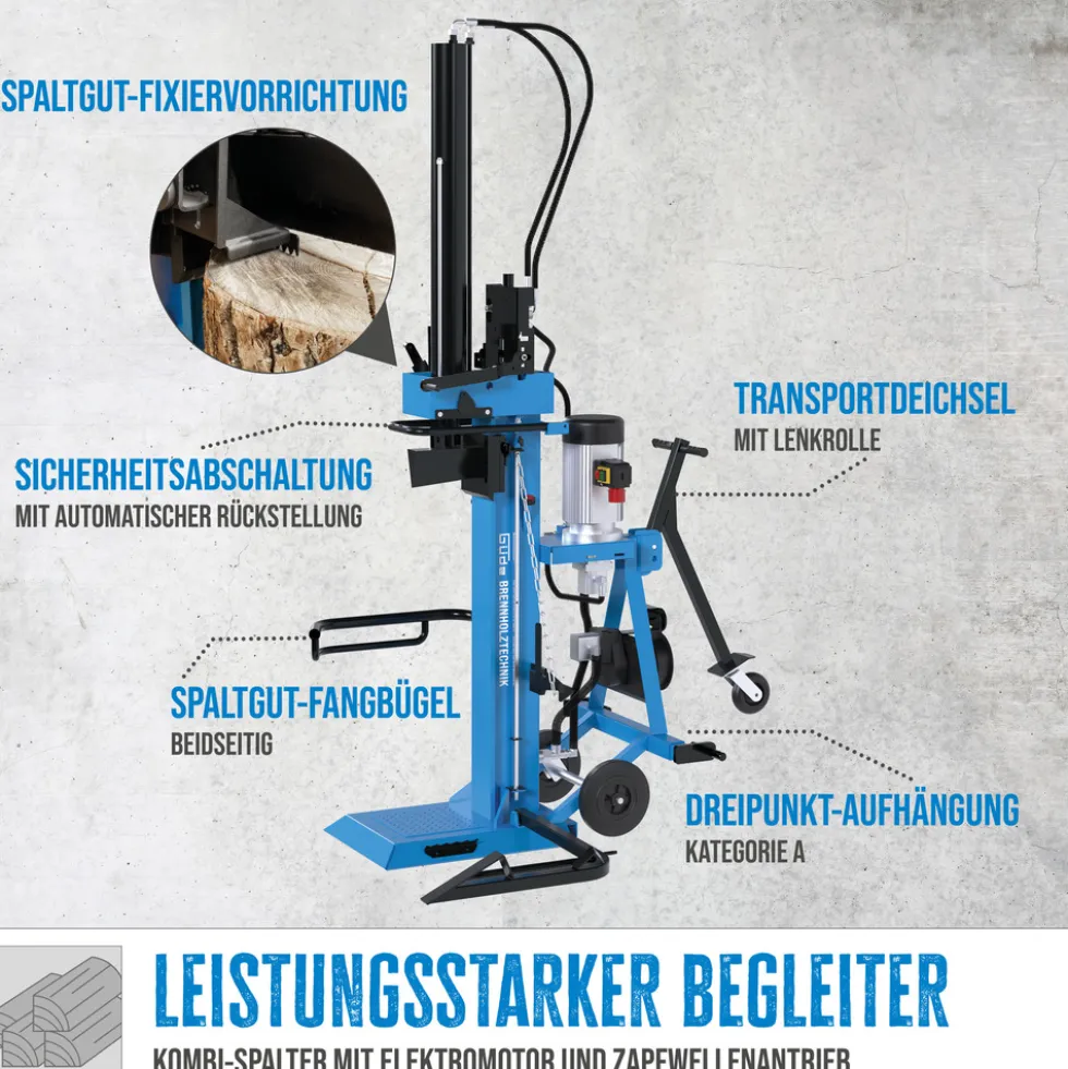 Güde® Holzspalter GHS 1000/25TEZ-A
