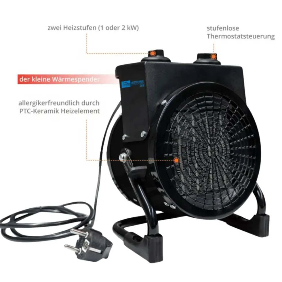 Güde® Keramik-Heizlüfter GH 2000 K