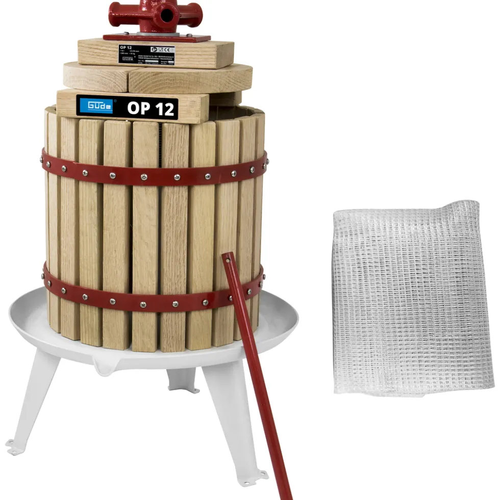 Güde® Obstpresse 12 Liter aus Holz