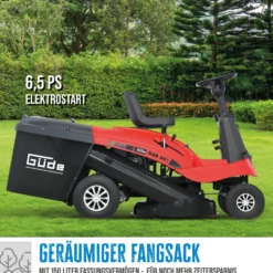 Güde® Rasentraktor GAR 601 5-Gang Schaltung 6,5 PS
