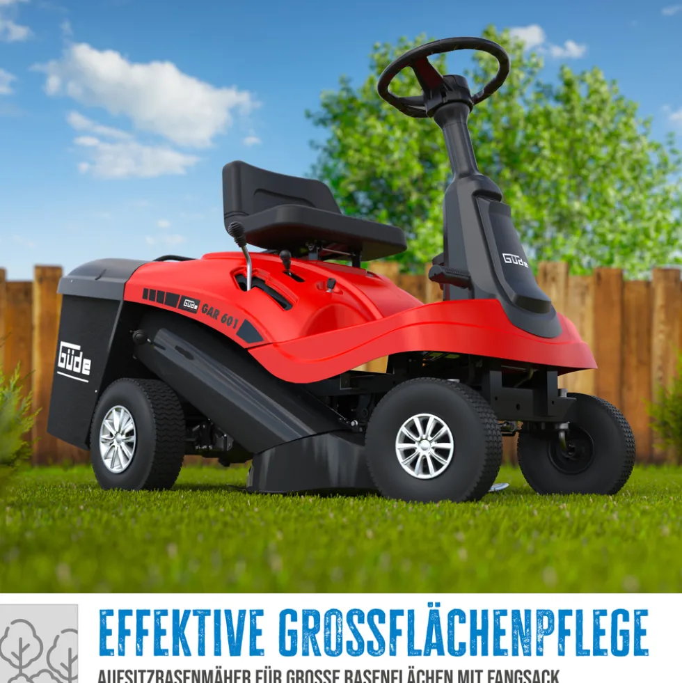 Güde® Rasentraktor GAR 601 5-Gang Schaltung 6,5 PS