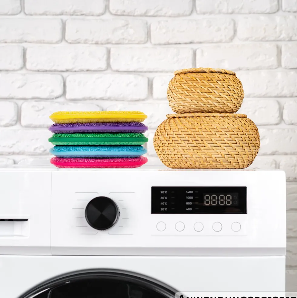 Genius Clia 2in1 Mikrofaser Schwämme 5er Set bunt