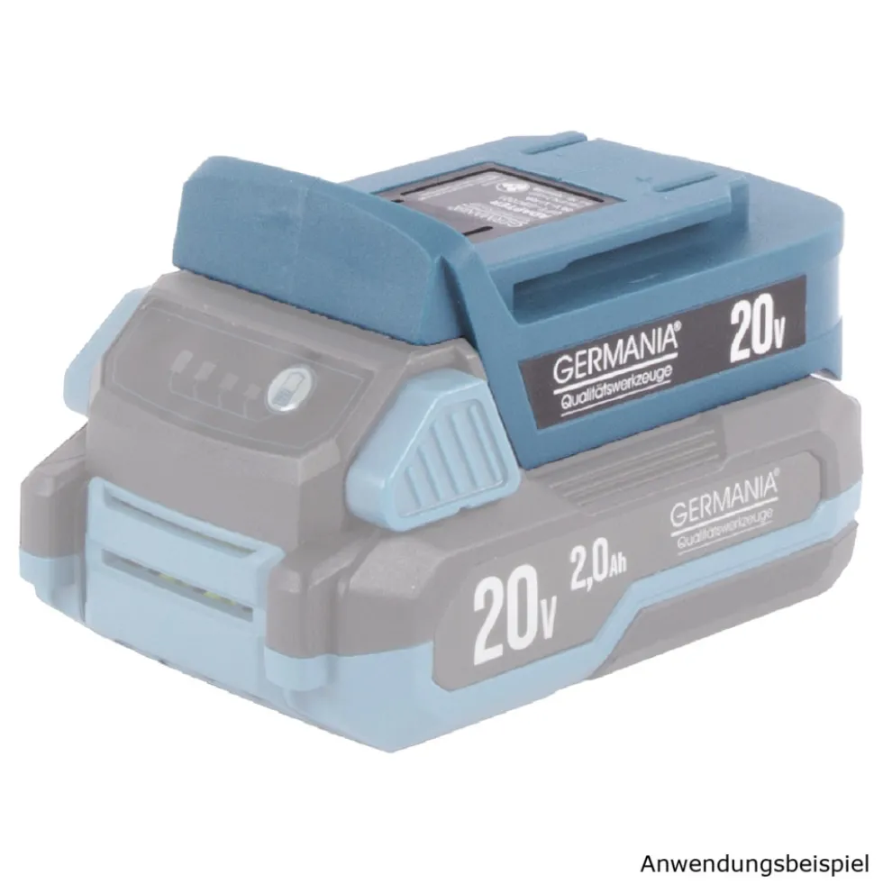GERMANIA® Akku-Plattform 2.0 Adapter 20V Generation 2.0