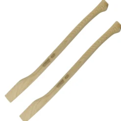GERMANIA® Axtstiel 2er Set 90cm Kuhfußform