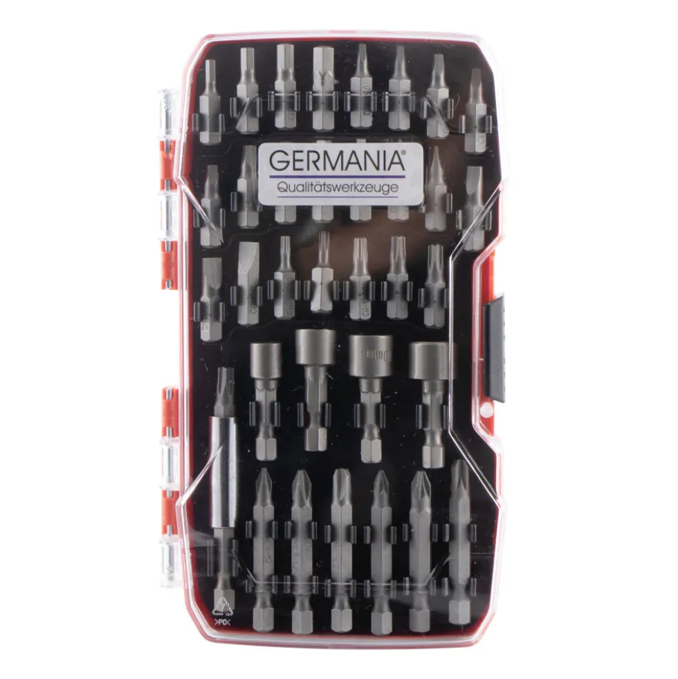 GERMANIA® Bit- und Steckschlüssel-Satz 35-teilig