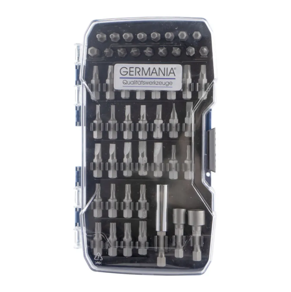 GERMANIA® Bit- und Steckschlüssel-Satz 50-teilig