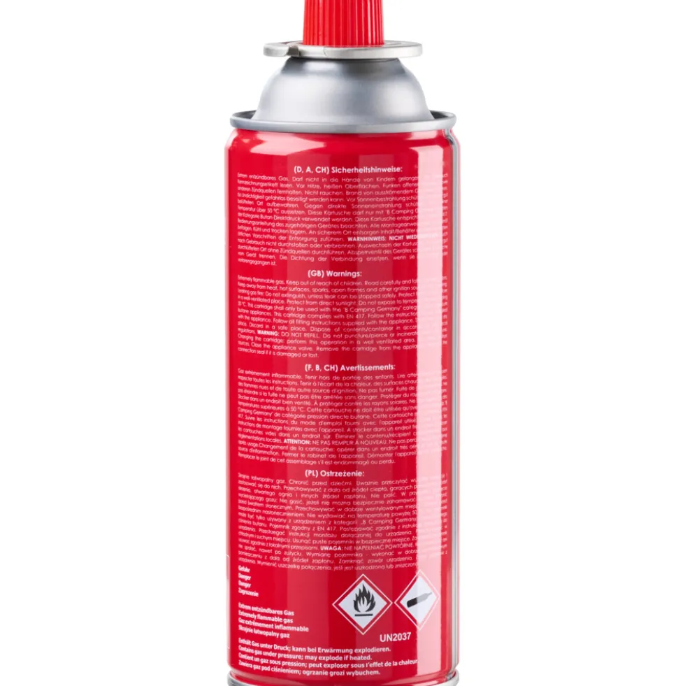 GERMANIA® Butan-Gaskartusche 227 g mit Bajonettverschluss
