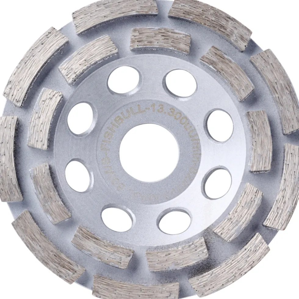 GERMANIA® Diamantschleifteller zweireihig, 115 x 22,23 mm