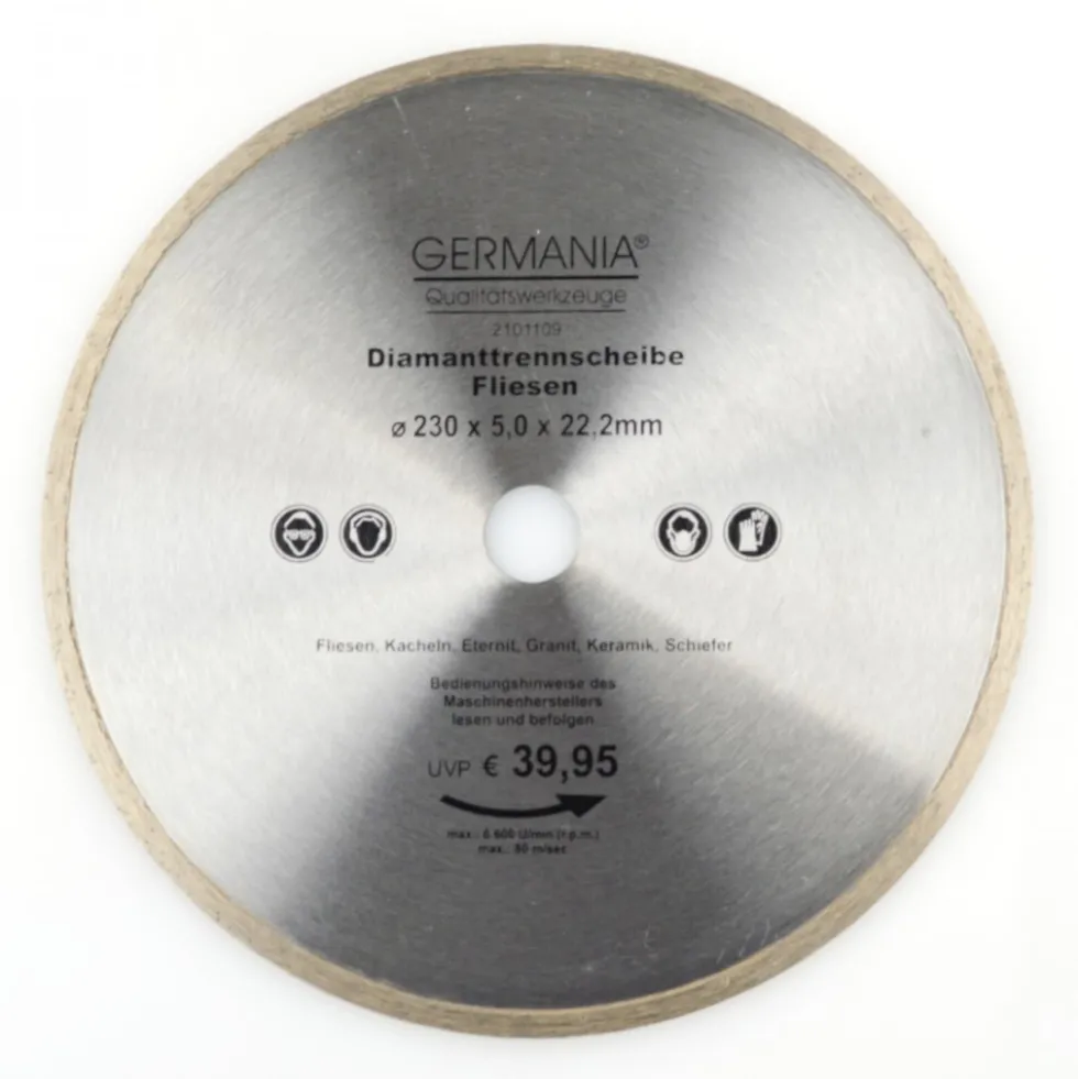 GERMANIA® Diamanttrennscheibe 230 x 2,6 x 22,2 mm