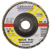 GERMANIA® Fächerscheibe 125x22,23 NK40 bombiert