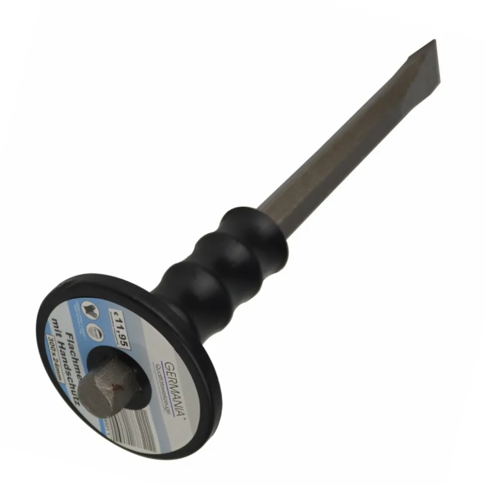 GERMANIA® Flachmeißel 300x18/24 mm mit Handschutz